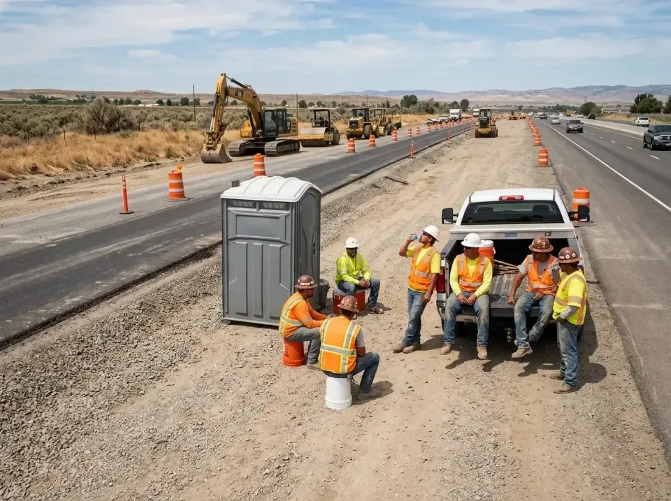 highway-road-construction-crew-007 — frequently asked questions, Porta Potty and Restroom Rentals in Kenai, AK